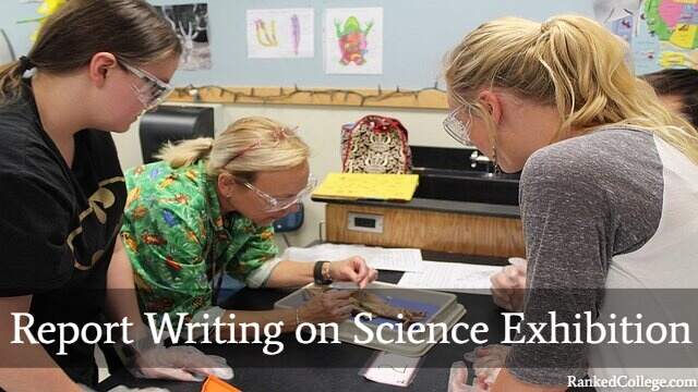 report writing on science exhibition