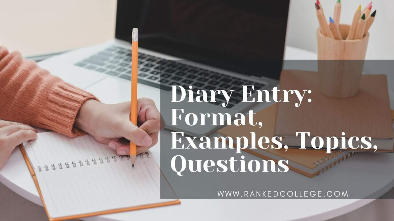 Diary Entry Format 2024 Diary Writing Topics Examples